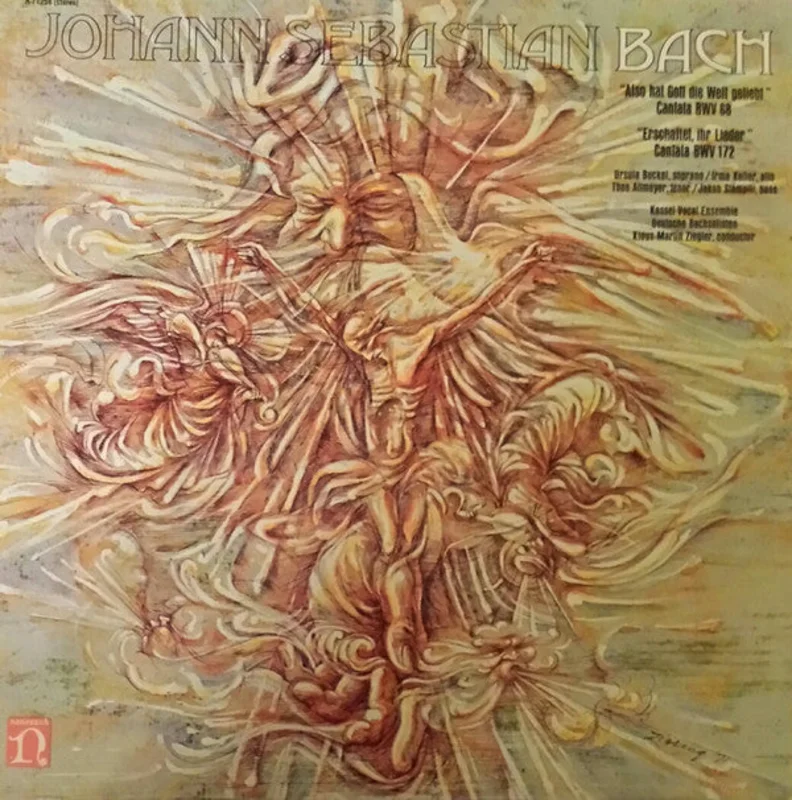 Johann Sebastian Bach, Kasseler Vokalenensemble, Deutsche Bachsolisten, Klaus Martin Ziegler - "Also Hat Gott Die Welt Geliebt" Cantata BWV 68 / "Erschallet, Ihr Lieder" Cantata BWV 172