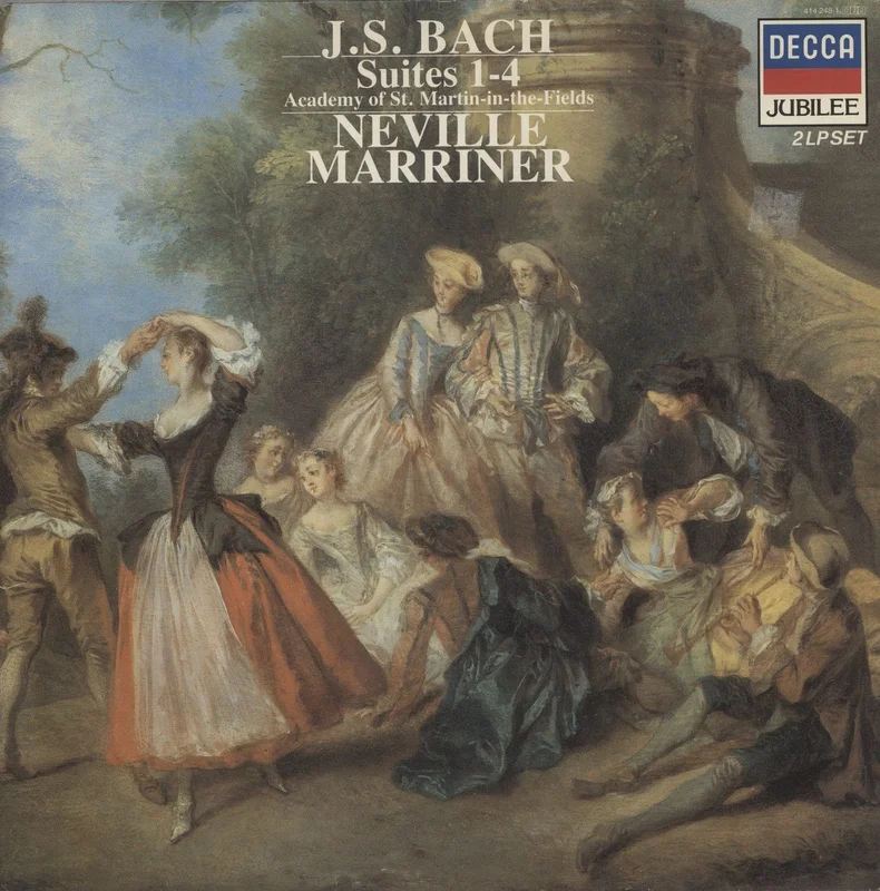 Johann Sebastian Bach Suites 1-4 UK 2-LP vinyl set