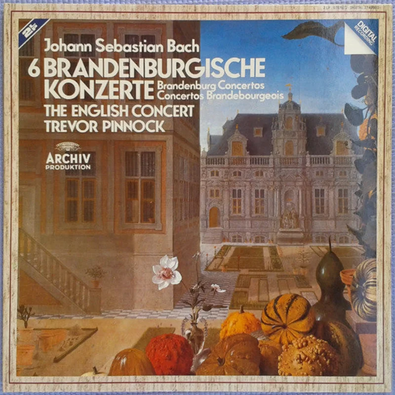 Johann Sebastian Bach, The English Concert, Trevor Pinnock - 6 Brandenburgische Konzerte
