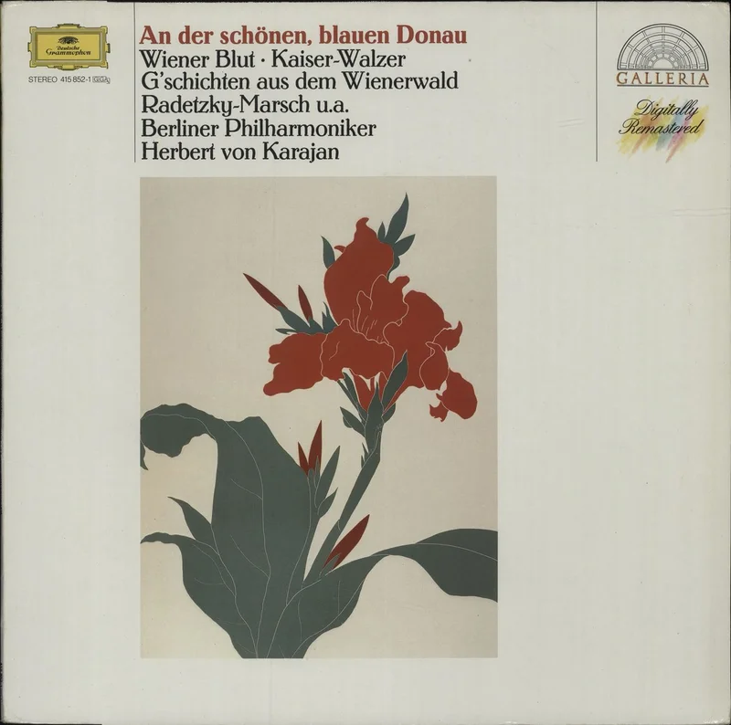 Johann Strauss II (1825-1899) An Der Schnen, Blauen Donau German Vinyl LP