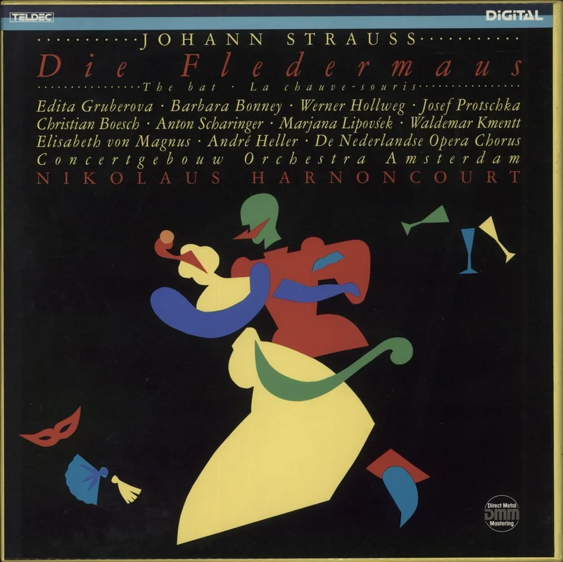 Johann Strauss II (1825-1899) Strauss: Die Fledermaus German Promo Vinyl box set