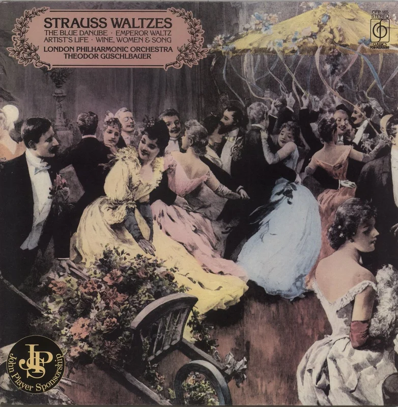 Johann Strauss II (1825-1899) Strauss Waltzes UK Vinyl LP