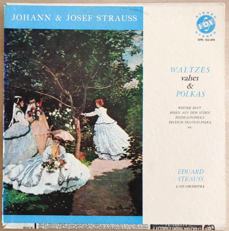 Johann Strauss Jr., Josef Strau, Eduard Strauss And His Orchestra - Waltzes & Polkas