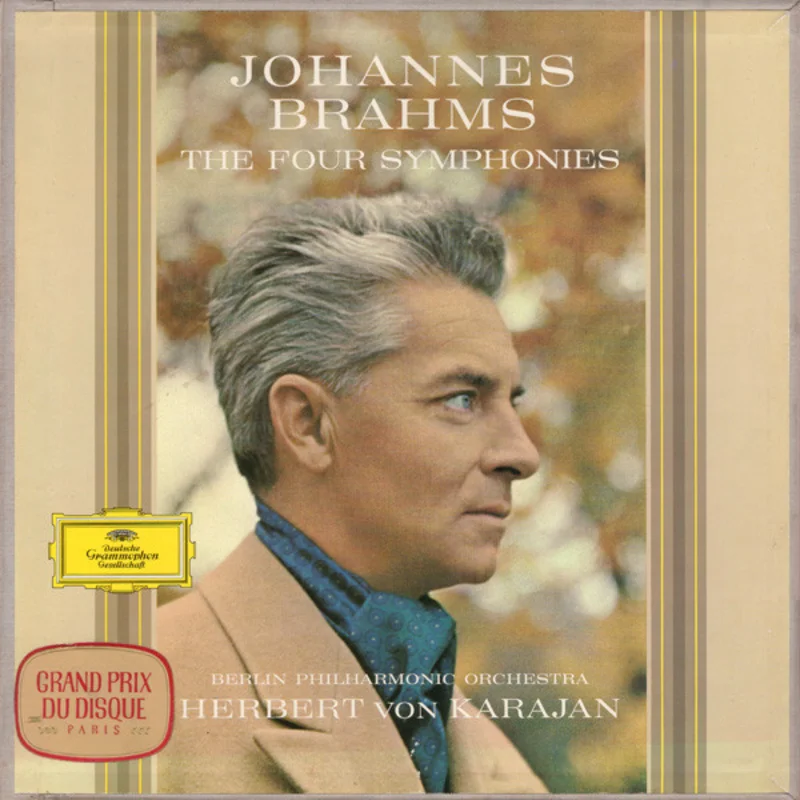 Johannes Brahms - Berlin Philharmonic Orchestra, Herbert von Karajan - The Four Symphonies ( (Used Vinyl - NM) RM Marketplace