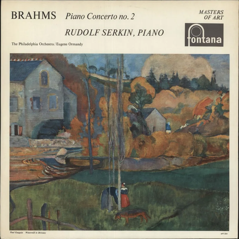 Johannes Brahms Brahms: Piano Concerto No. 2 UK Vinyl LP