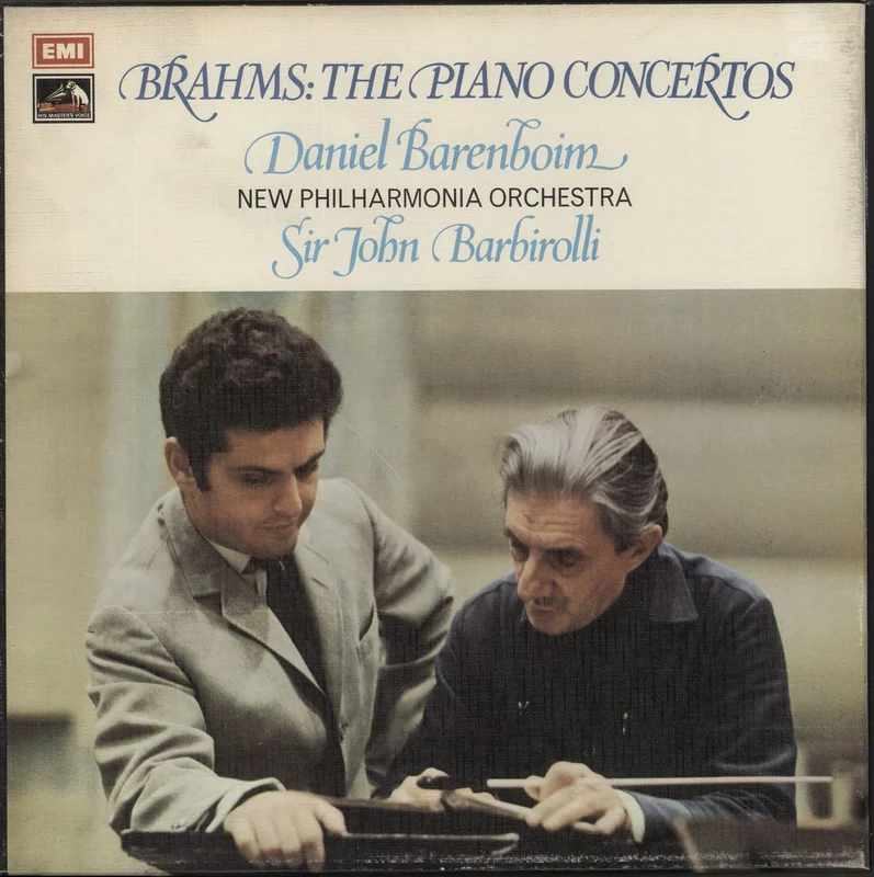 Johannes Brahms Brahms: The Piano Concertos UK Vinyl box set