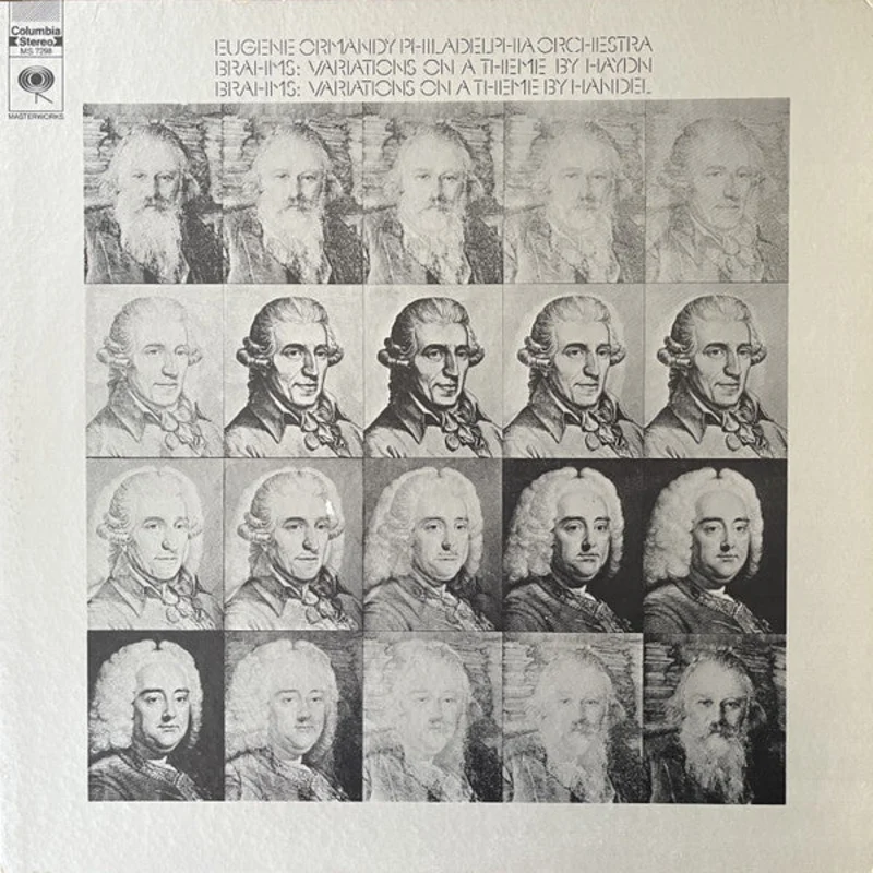 Johannes Brahms, Eugene Ormandy, The Philadelphia Orchestra - Variations On A Theme By Haydn / Variations On A Theme By Handel