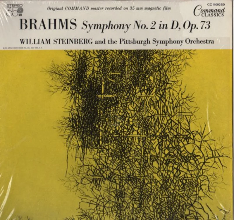 Johannes Brahms, William Steinberg, Pittsburgh Symphony Orchestra - Symphony No. 2 In D, Opus 73