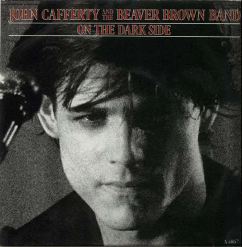 John Cafferty And The Beaver Brown Band On The Dark Side UK 7" vinyl