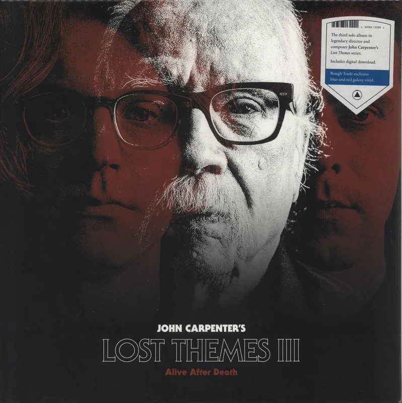 John Carpenter Lost Themes III: Alive After Death - Blue and Red Vinyl - Sealed US Vinyl LP