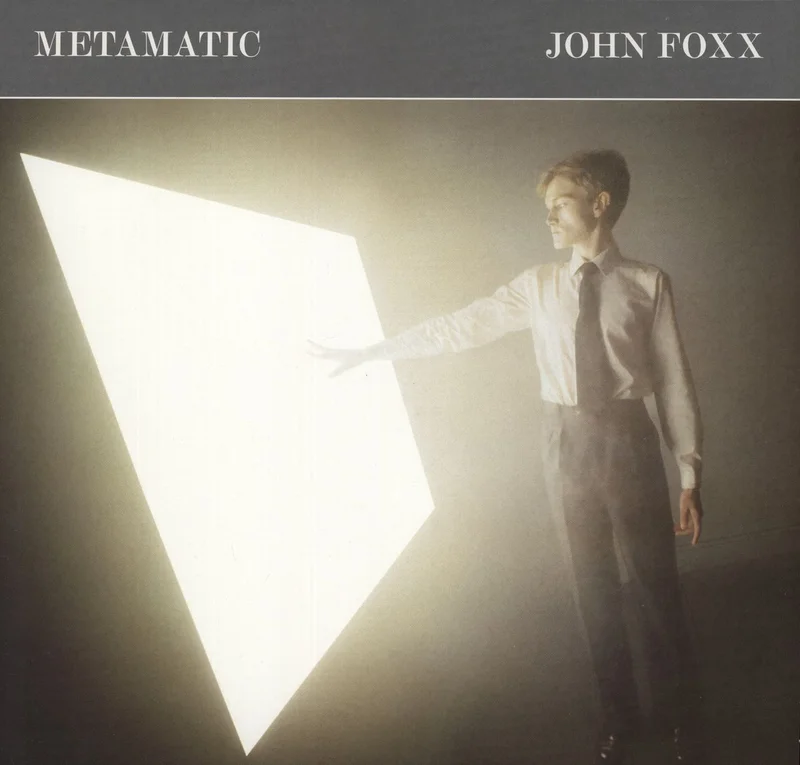 John Foxx Metamatic - Grey Vinyl UK Vinyl LP
