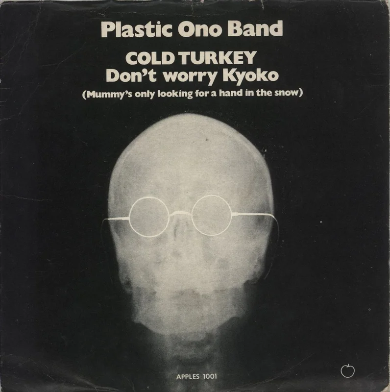 John Lennon Cold Turkey - 4PR - P/S UK 7" vinyl