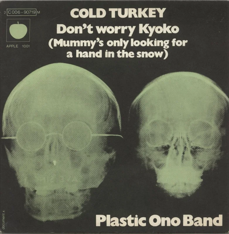 John Lennon Cold Turkey French 7" vinyl