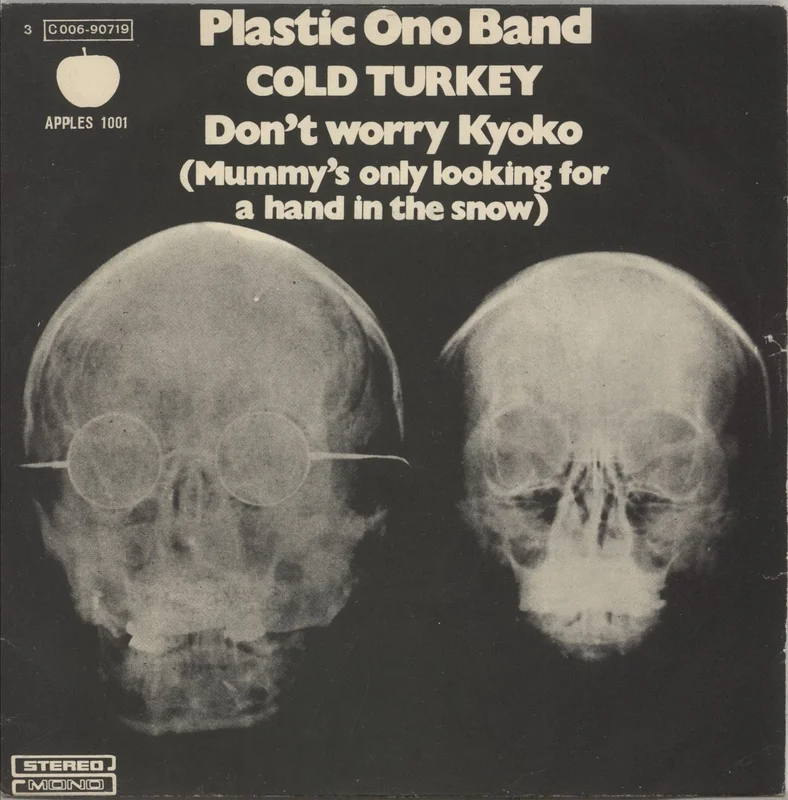 John Lennon Cold Turkey Italian 7" vinyl