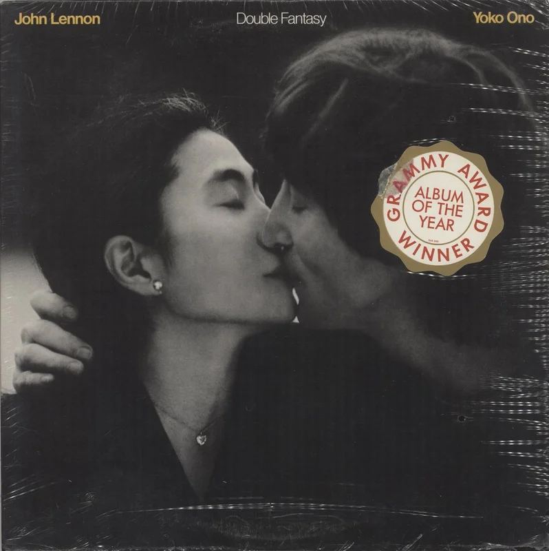 John Lennon Double Fantasy - Sealed - Grammy Award Sticker US Vinyl LP