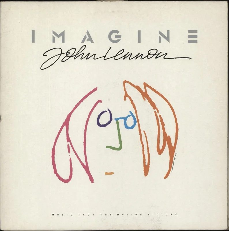 John Lennon Imagine: John Lennon - VG UK 2-LP vinyl set