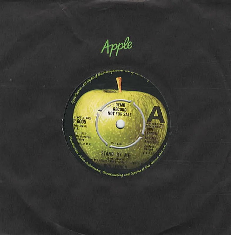 John Lennon Stand By Me - A Label Demo UK Promo 7" vinyl
