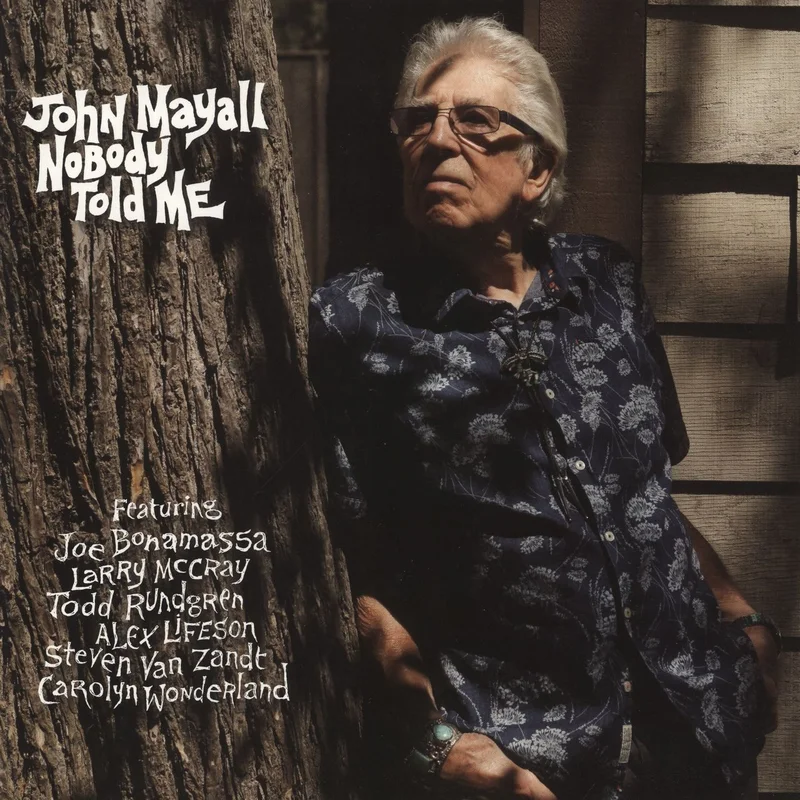John Mayall Nobody Told Me UK Vinyl LP