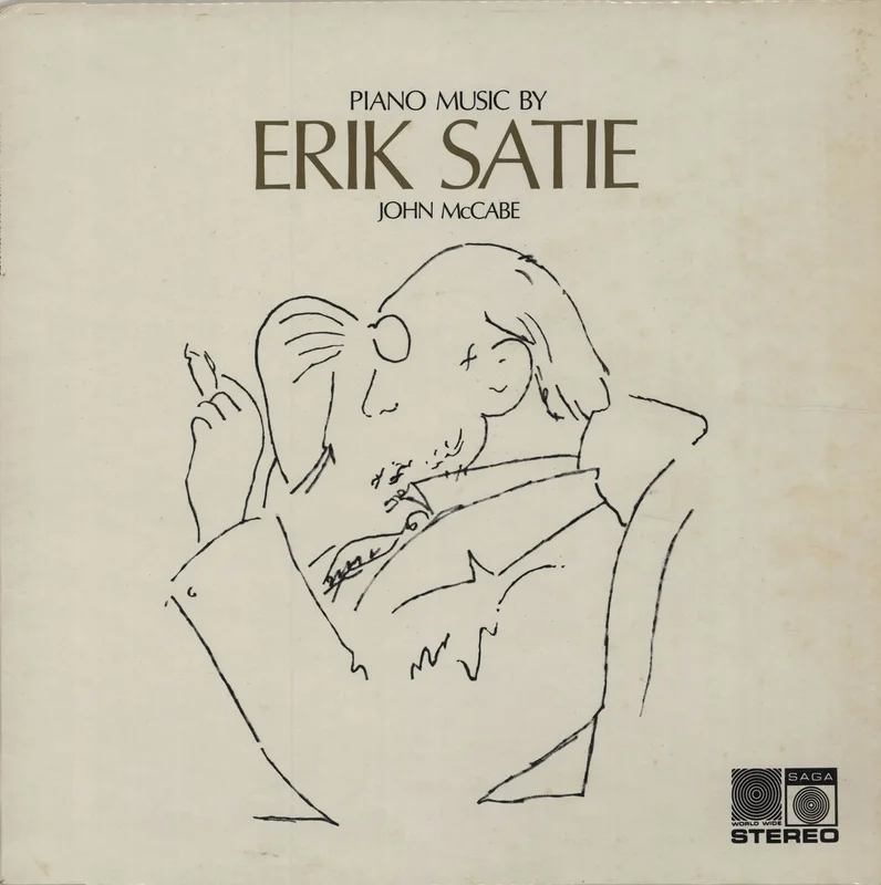 John McCabe Piano Music By Erik Satie UK Vinyl LP