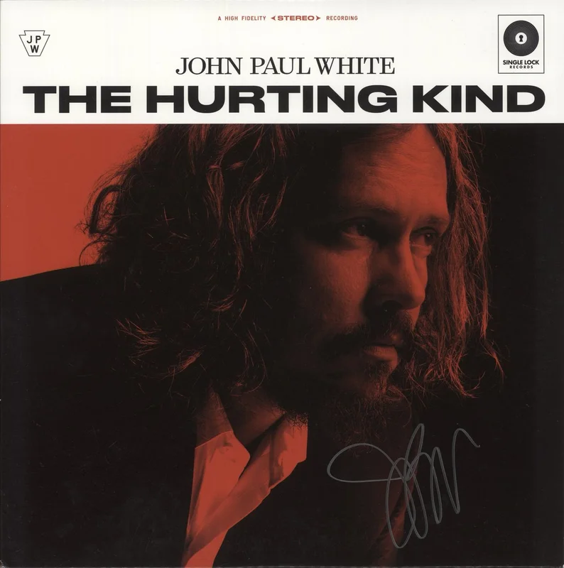John Paul White The Hurting Kind - Autographed US Vinyl LP