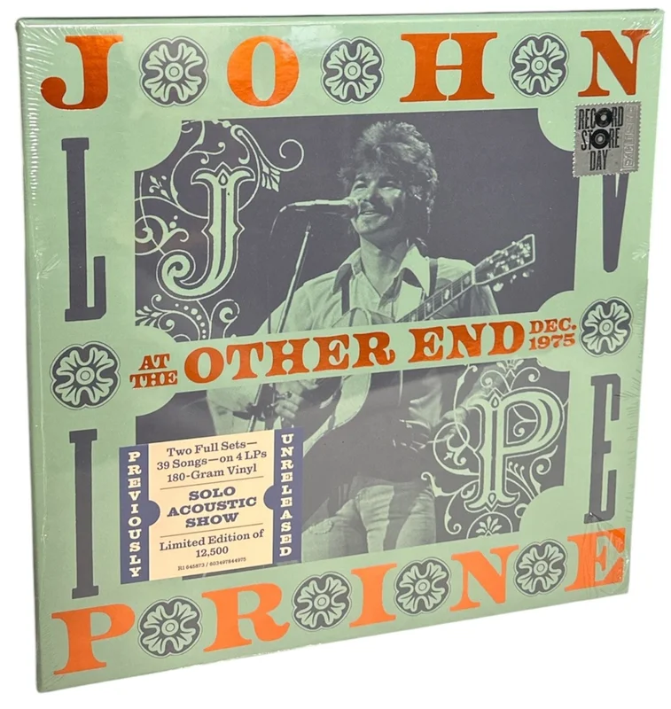John Prine Live At The Other End Dec. 1975 - 180gm Vinyl - Sealed German Vinyl box set