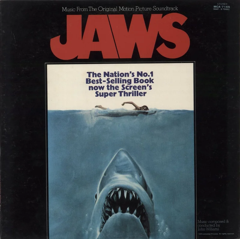 John Williams (Composer) Jaws Japanese Promo Vinyl LP