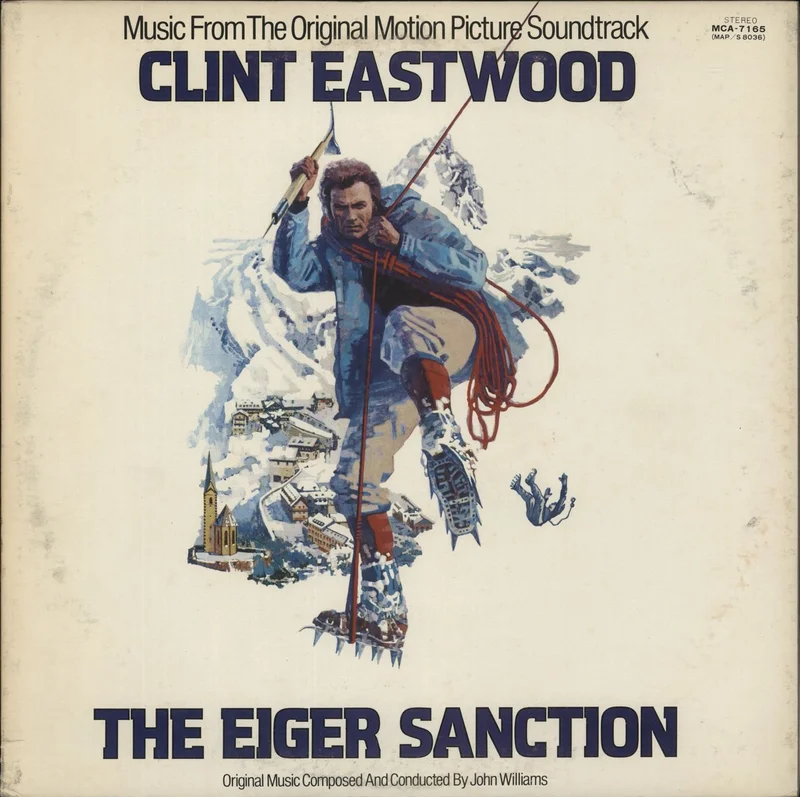 John Williams (Composer) The Eiger Sanction (Music From The Original Motion Picture Soundtrack) Japanese Promo Vinyl LP