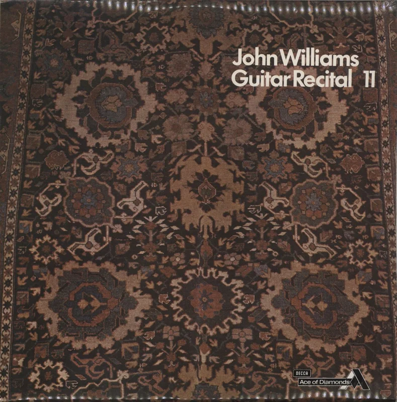 John Williams (Guitarist) Guitar Recital II UK Vinyl LP