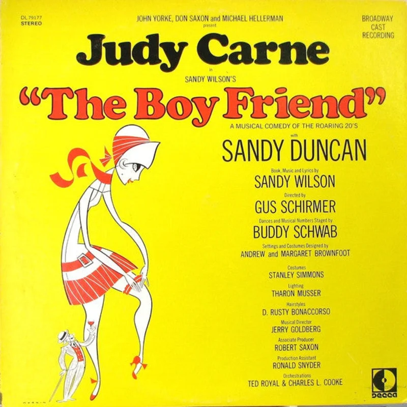 John Yorke, Don Saxon, Michael Hellerman, Judy Carne - The Boy Friend (Broadway Cast Recording)