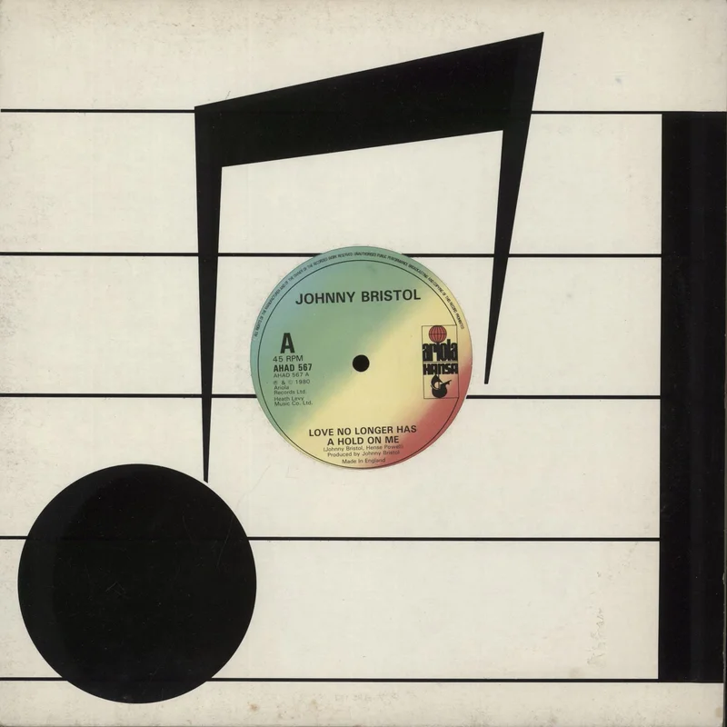 Johnny Bristol Love No Longer Has A Hold On Me UK 12" vinyl