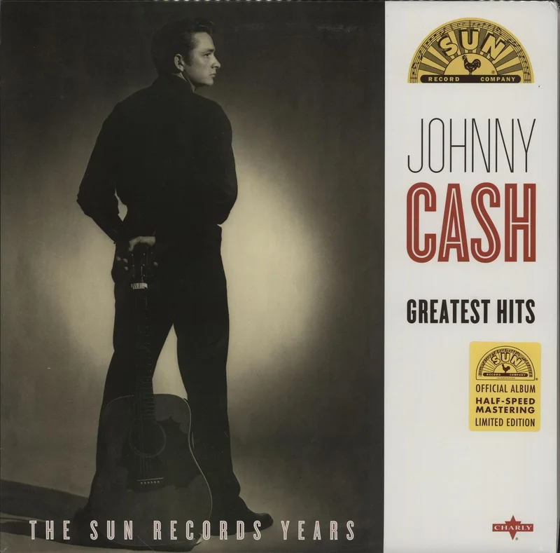 Johnny Cash Greatest Hits: The Sun Records Years - Half-Speed Mastered + Resealable Bag UK Vinyl LP