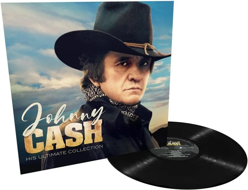 Johnny Cash His Ultimate Collection - Black Vinyl - Sealed UK Vinyl LP