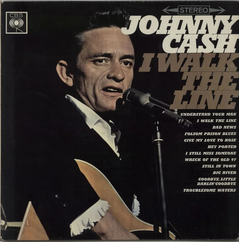 Johnny Cash I Walk The Line UK Vinyl LP
