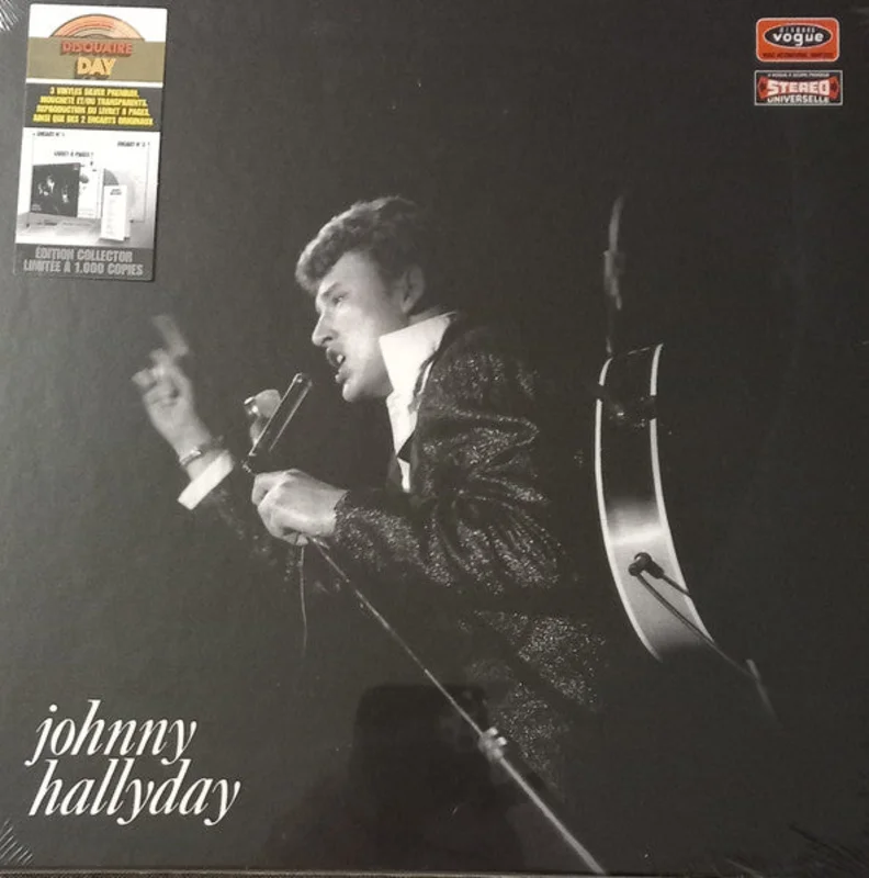 Johnny Hallyday - Coffret Souvenir (SILVER NUGGET/SOLID BLACK VINYL) (RSD 2026) (Quick Ship)