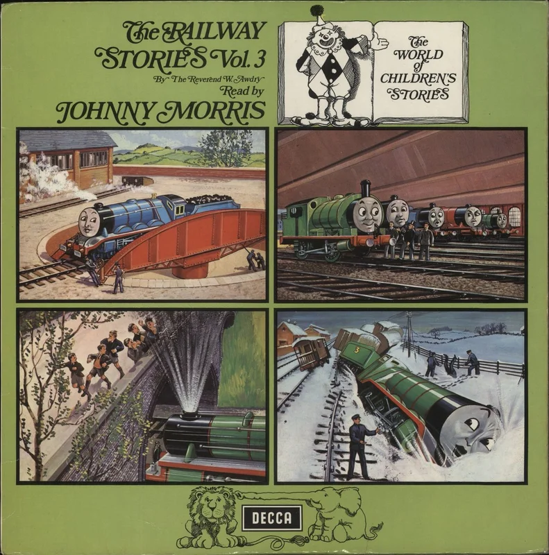 Johnny Morris The Railway Stories Vol. 3 UK Vinyl LP