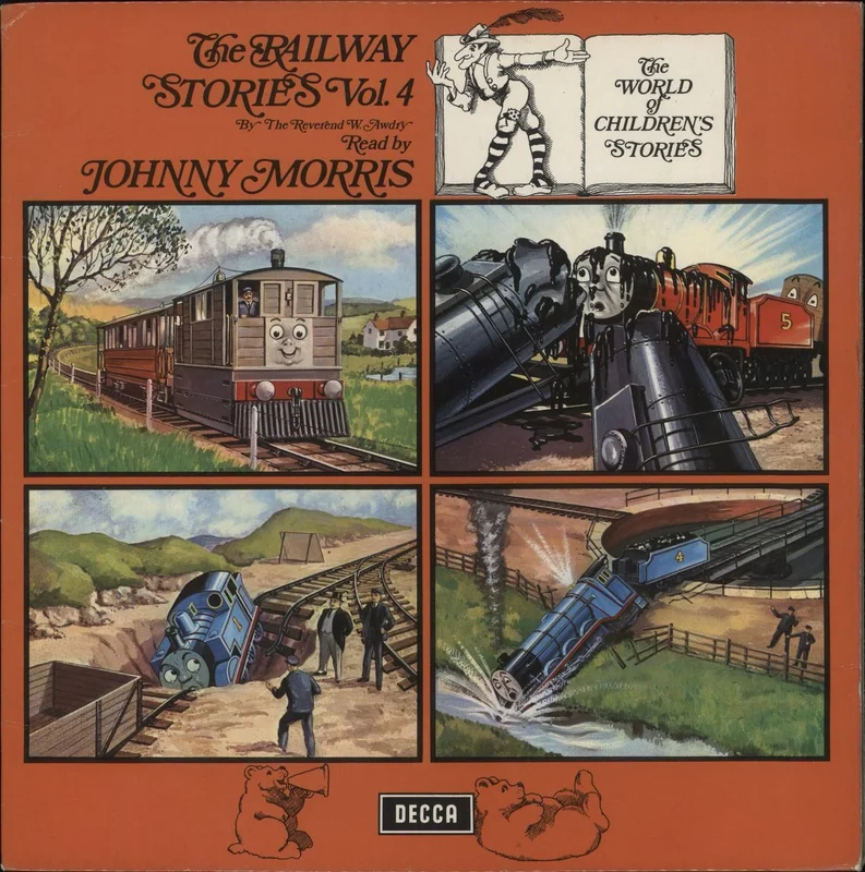 Johnny Morris The Railway Stories Vol. 4 UK Vinyl LP