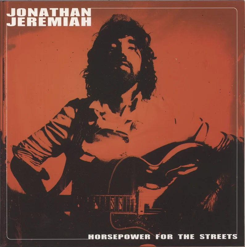 Jonathan Jeremiah Horsepower For The Streets - Orange Vinyl UK Vinyl LP