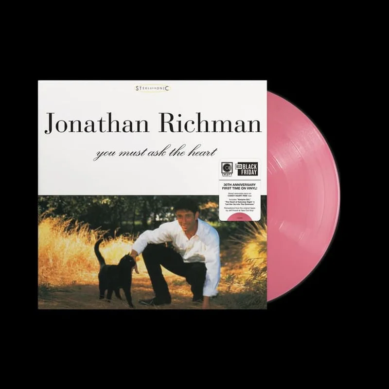 Jonathan Richman & The Modern Lovers You Must Ask The Heart - RSD Black Friday 2025 - Candy Heart Pink Vinyl - Sealed UK Vinyl LP