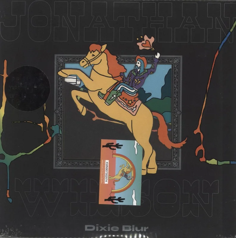 Jonathan Wilson Dixie Blur - Yellow and Orange Vinyl - Sealed UK 2-LP vinyl set