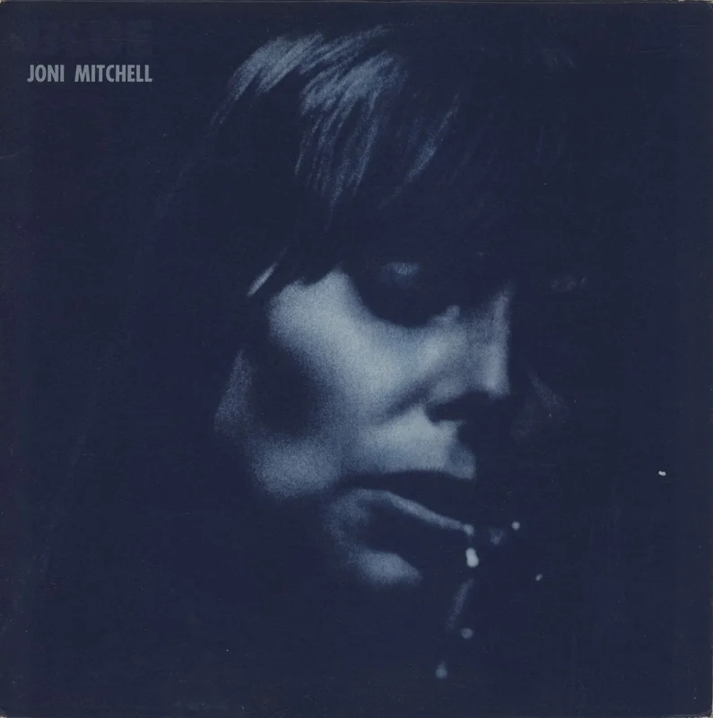 Joni Mitchell Blue - 2nd - Textured - EX UK Vinyl LP
