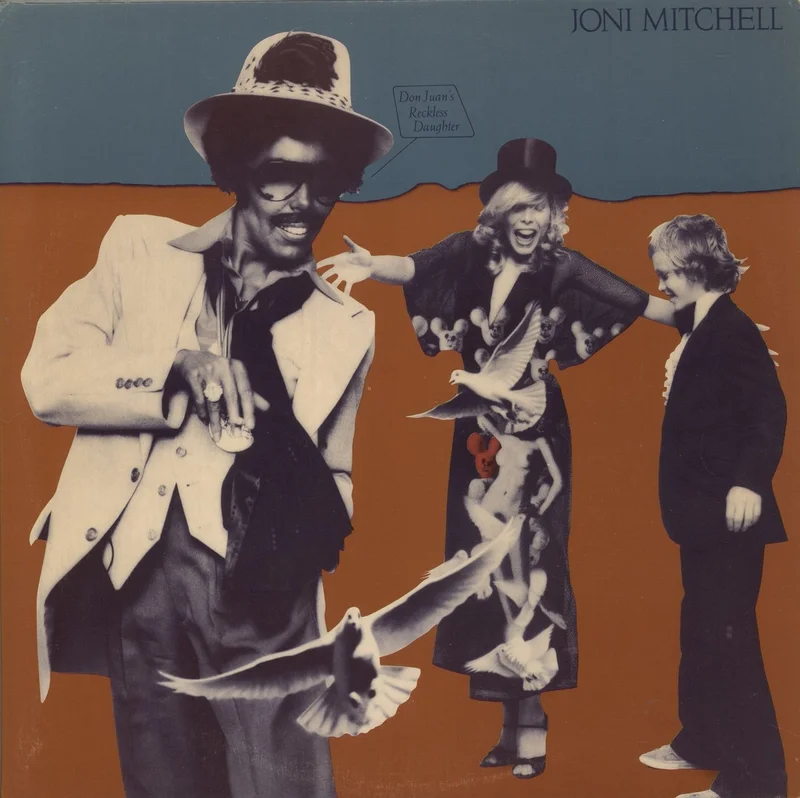 Joni Mitchell Don Juan's Reckless Daughter Canadian 2-LP vinyl set