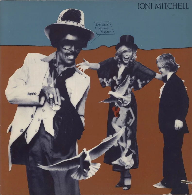 Joni Mitchell Don Juan's Reckless Daughter US 2-LP vinyl set