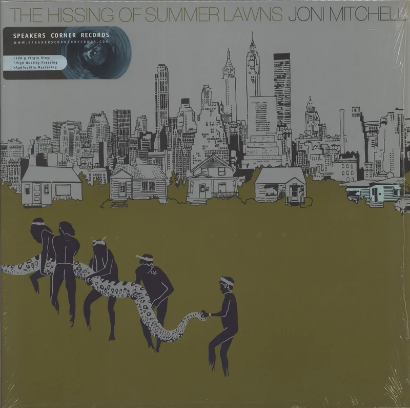 Joni Mitchell The Hissing Of Summer Lawns - 180 Gram Vinyl - Shrink German Vinyl LP