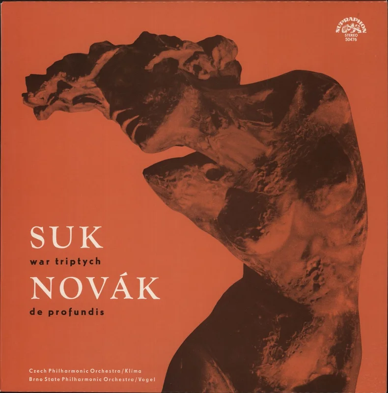 Josef Suk (1874-1935) Suk: War Triptych / Novak: De Profundis Czech Vinyl LP
