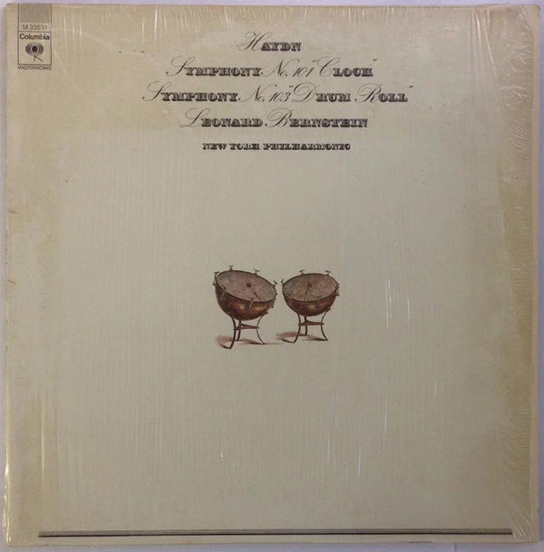 Joseph Haydn, Leonard Bernstein, New York Philharmonic - Symphony No. 101 "Clock" / Symphony No. 103 "Drum Roll"