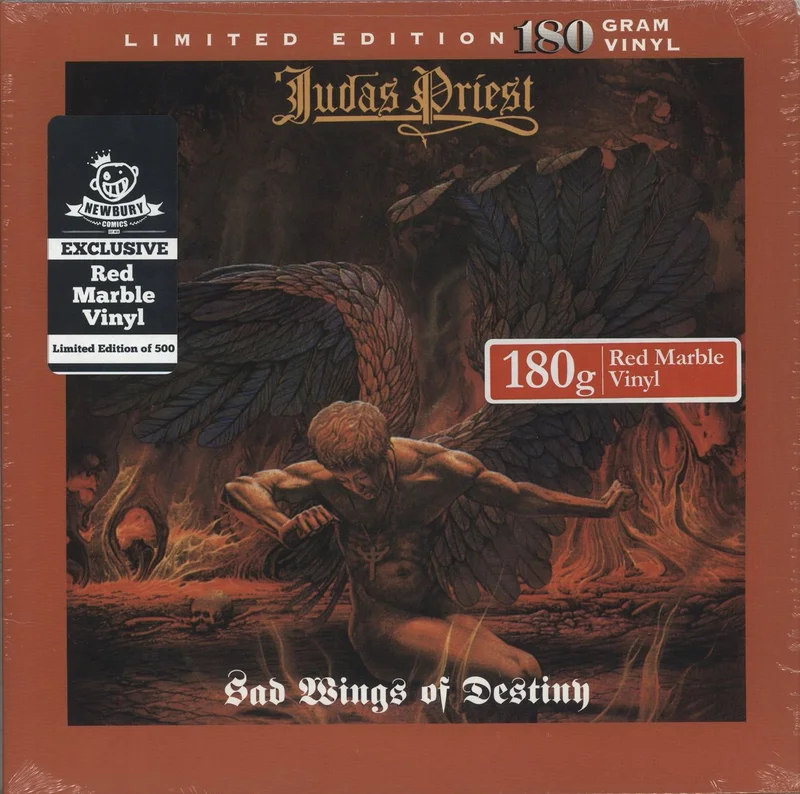 Judas Priest Sad Wings Of Destiny - Red Marbled 180 Gram Vinyl US Vinyl LP