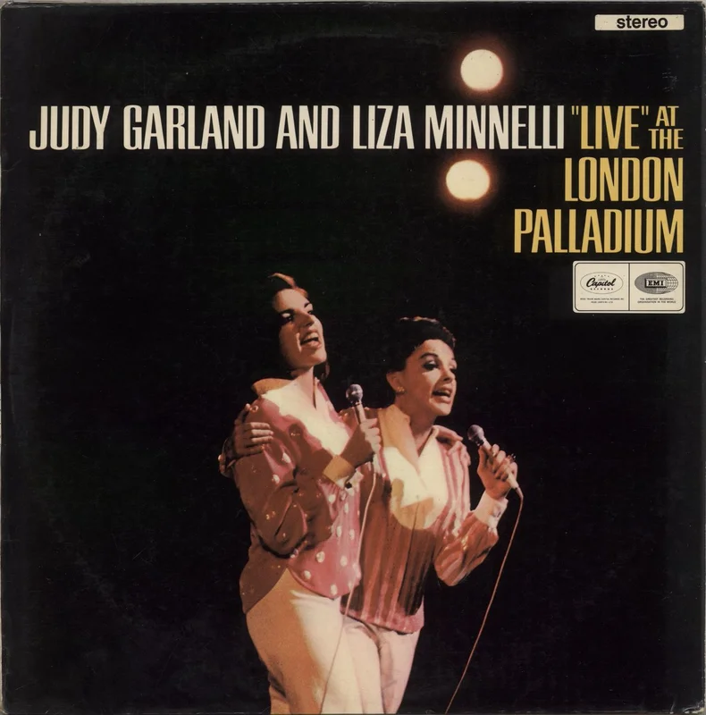 Judy Garland 'Live' At The London Palladium UK 2-LP vinyl set