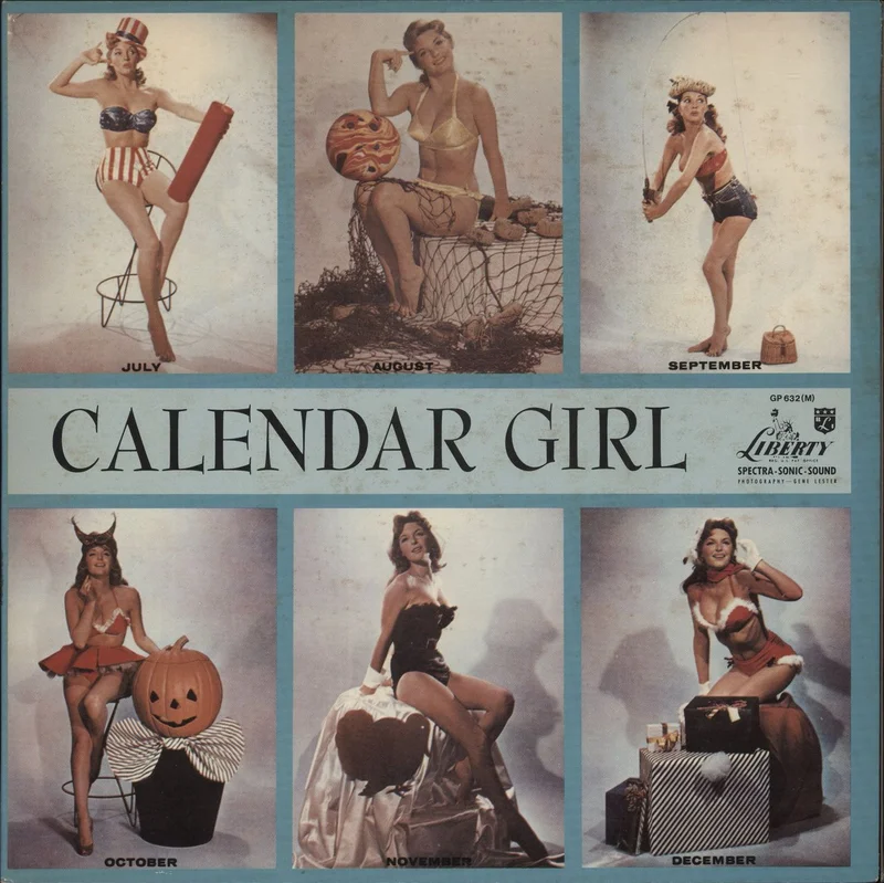 Julie London Calendar Girl Japanese Promo Vinyl LP