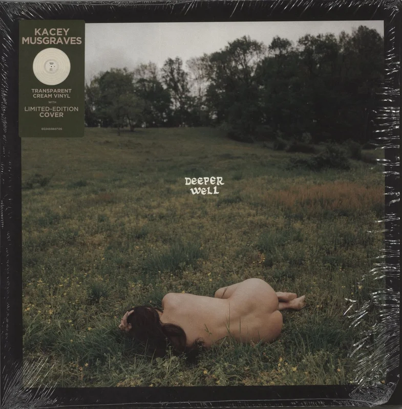 Kacey Musgraves Deeper Well - 180 Gram Transparent Cream Vinyl UK Vinyl LP
