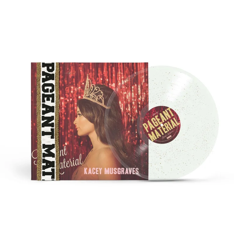 Kacey Musgraves Pageant Material (10 Year Anniversary) [Clear Gold Glitter Lp]